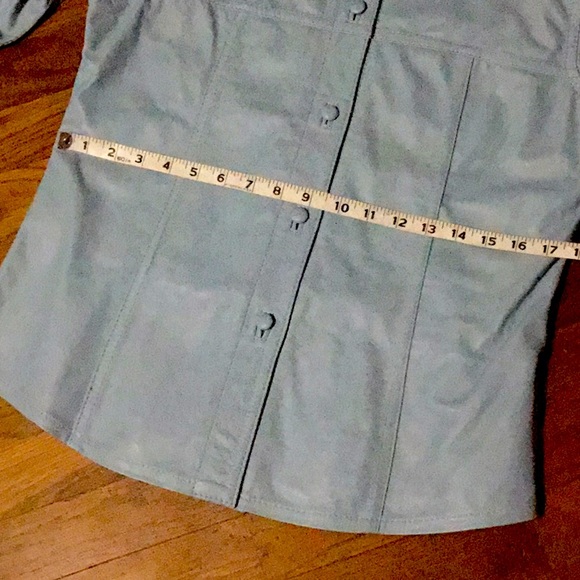 Uru Recoleta Leather Shirt Style Jacket - Picture 4 of 10